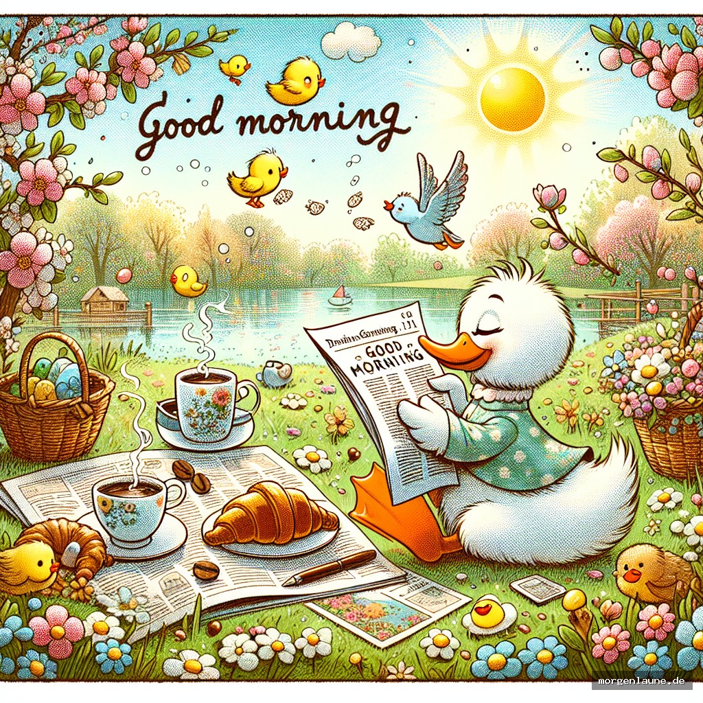 Guten Morgen, möge der Frühlingszauber deine Träume heute sanft wecken! ?