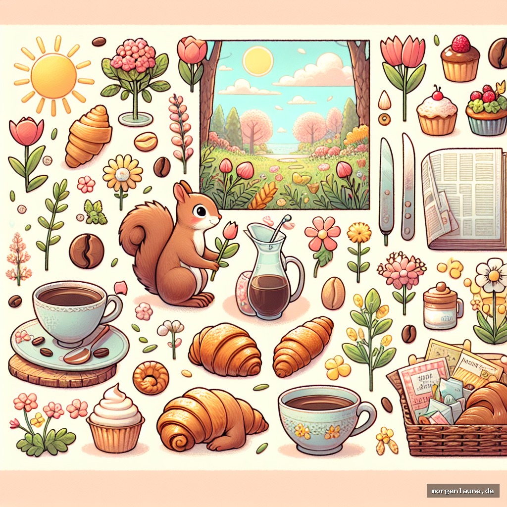 Guten Morgen! Lass den Frühling dein Herz mit Wärme und Dankbarkeit erblühen. ?✨