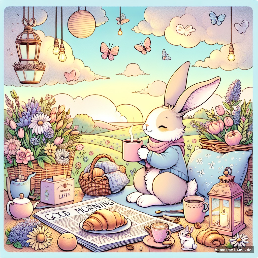 Erwache sanft, wie Blüten im Frühlingslicht; die Woche blüht für dich auf.